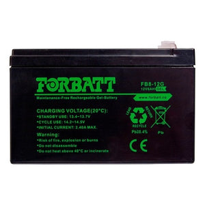 12V (8AH) Gel UPS Deep Cycle Battery -F1