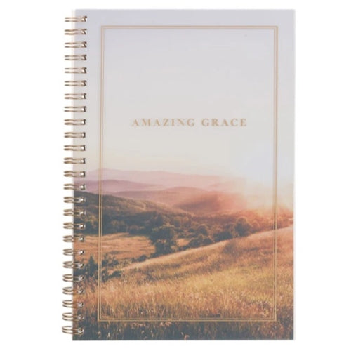 Wirebound PVC Notebook - Amazing Grace