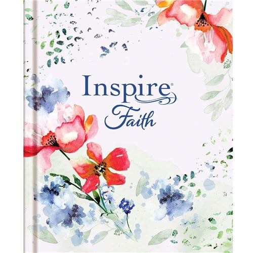 Bible -NLT Wildflower Meadow Hardcover Inspire Faith Filament-Enabled Large Print