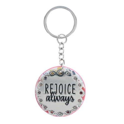 Keyring - Rejoice Always Metal