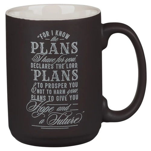 Ceramic Mug - For I Know the Plans I Have for You