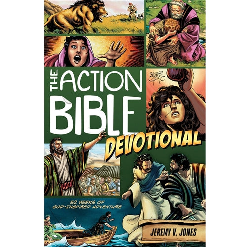 The Action Bible Devotional (Paperback)