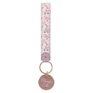 Keyring - Blessed Is She - Faux Leather