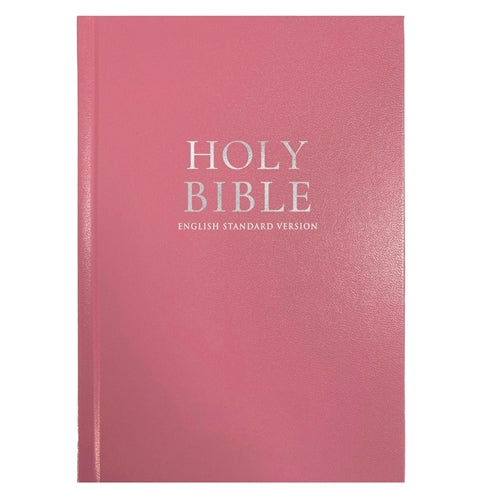 Bible - ESV Pink Hardcover Standard Bible