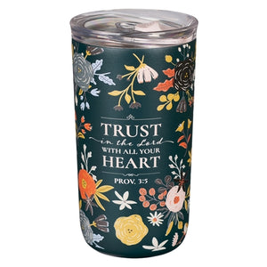 Stainless Steel Travel Mug - Trust in the Lord