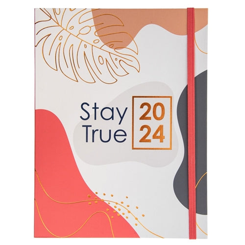 2024 Diary - Daily Planner - Stay True - Flexcover