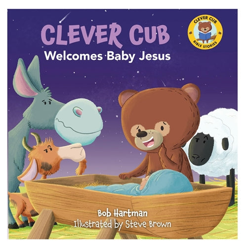 Kid's Book - Clever Cub Welcomes Baby Jesus (Paperback)