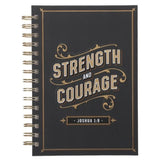 Wirebound Journal - Strength and Courage