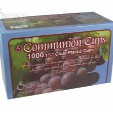 Communion Cups - Disposable (50 per pack, clear)