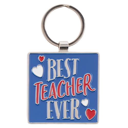 Keyring - In Tin, Best Teacher Ever