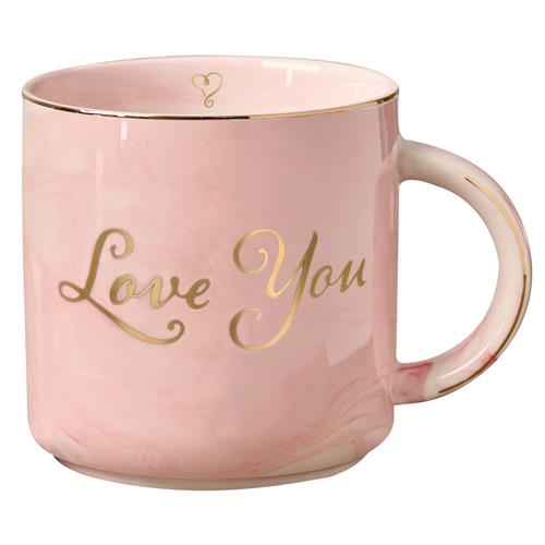 Ceramic Mug - Marble Love You
