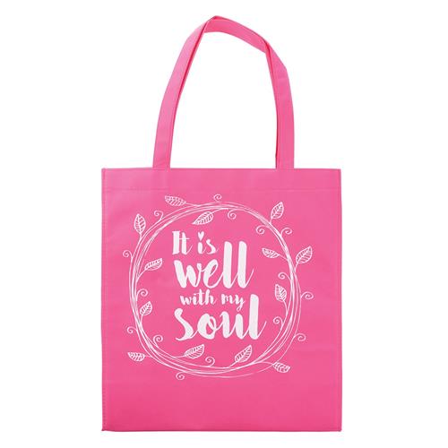 Non-Woven Tote Bag -It Is Well with My Soul