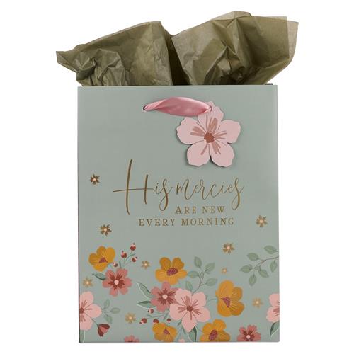Gift Bag - His Mercies Are New Every Morning (Medium)