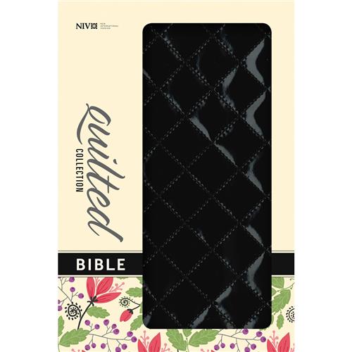 Bible -NIV Quilted Collection Bible Two Tone Blackberry (Imitation Leather)