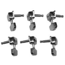 Guitar Machine Heads - Electric Lead Guitar, Steel Strings (1set, 3 left 3 right)