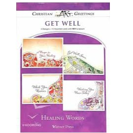 Card - Get Well, Healing Words (Assorted)