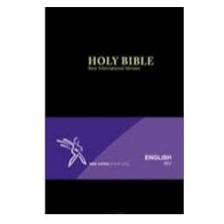 NIV Large Print Bible (Black)