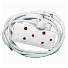 Power Extension Cable 10A/Adaptor 3m
