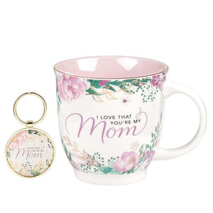 Gift Set -I love that you are my mum (Mug & Keyring)