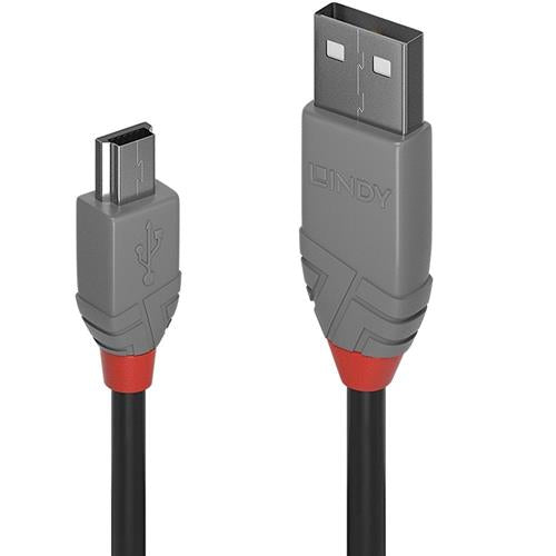 Lindy USB2.0 AM To Mini BM Cable 3m