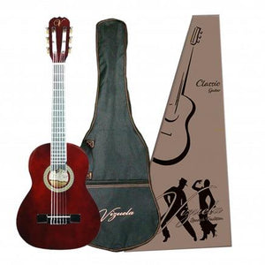 Vizuela 36" 3/4 Classical Guitar (Wine Red)