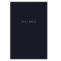 NKJV Giant Print Personal Size Reference Bible (Black)