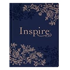 NLT Inspire Bible for Coloring & Creative Journaling (Blue)