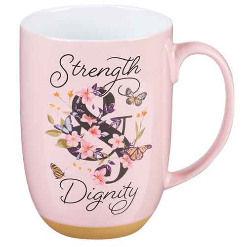 Ceramic mug -Strength & Dignity