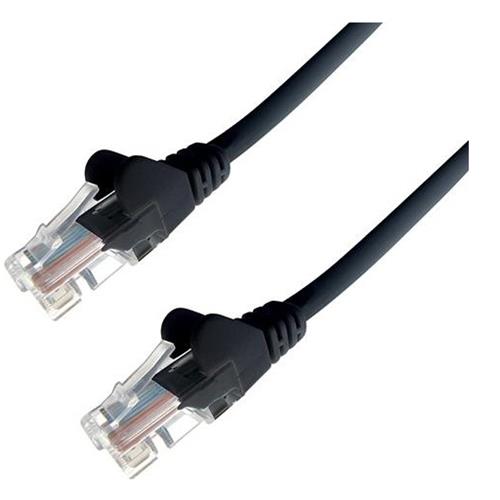 Cable  -Cat5E Moulded Flylead 3M Black