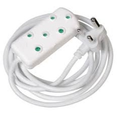Extension Cable 10A 5M (White)