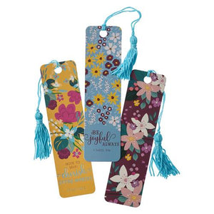 Bookmark With Tassel -Note To Self Cherish Every Moment Pack Of 3