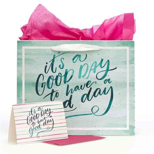 Gift Bag With Card -It's A Good Day To Have A Good Day
