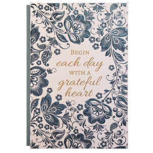Journal - Begin Each Day With A Grateful Heart (Hardcover)