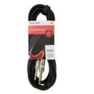 Classic Jack to Jack Guitar Lead Cable Black 3M
