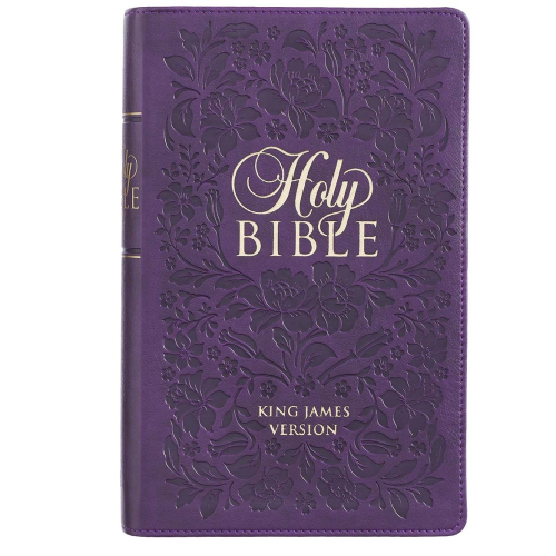 KJV Giant Print Indexed Bible (Purple)