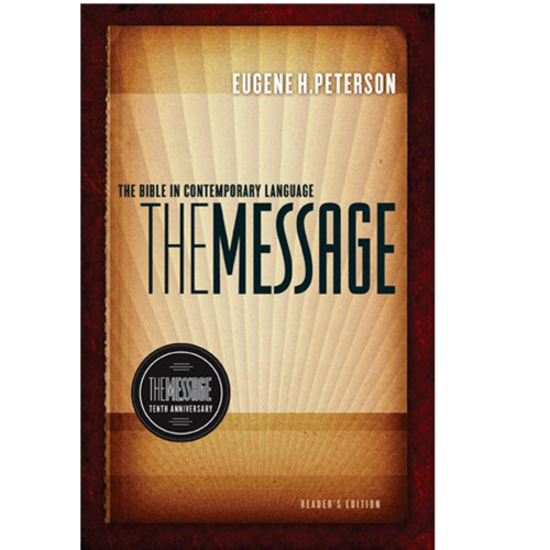 The Message 10th Anniversary Reader's Edition (Hardcover)