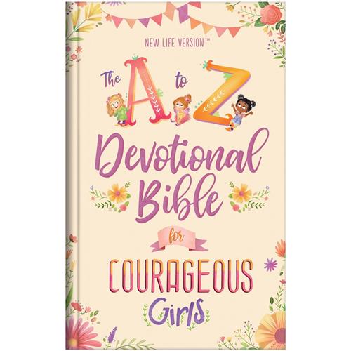 Devotional Bible - The A To Z  For Courageous Girls (Hardcover)