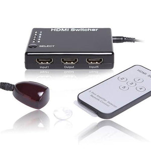 HDMI 5 to 1 Switch with Remote