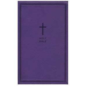 NKJV Giant Print Reference Bible Personal Size (Purple)