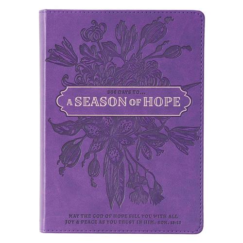 Devotional Imitation Leather -A Season Of Hope Purple