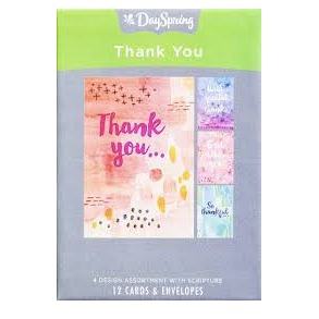 Card - Thank You (Assorted)