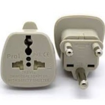 Power Adapter - Round (M) to Square (F)