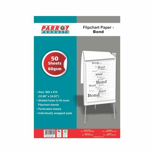 Flip chart Paper Bond 50 Sheets (860-610MM)