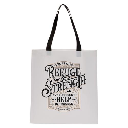 Non-Woven Tote Bag -Refuge & Strength
