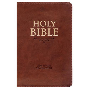 Bible -NLT Compact Brown (Imitation Leather)