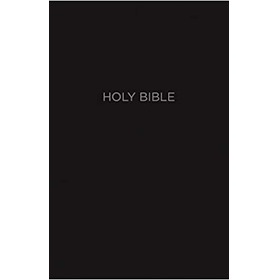 NKJV Large Print Thinline Reference Bible (Black)