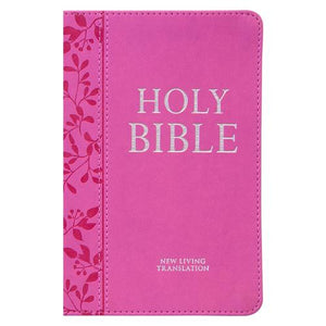 Bible -NLT Compact  Pink (Imitation Leather)