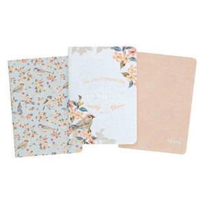Medium Notebook Set -The Lord's Mercies Are New Every Morning (Set Of 3)