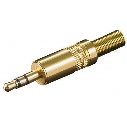 Stereo Connector 3.5mm (Gold)