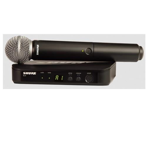 Shure BLX24 Wireless SM58 Microphone Vocal System